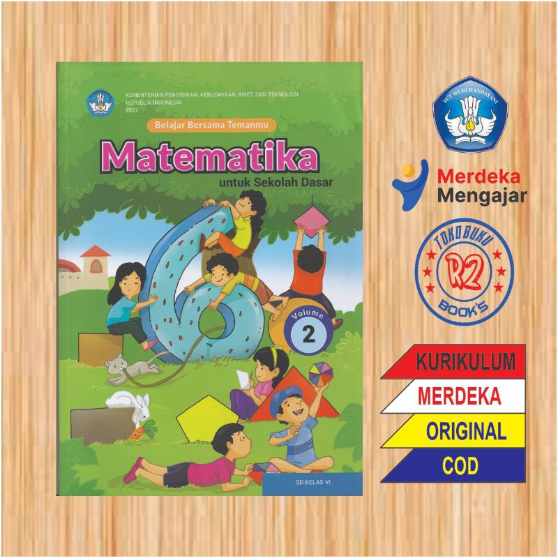 

Buku matematika volume 2 kelas 6 SD kurikulum merdeka