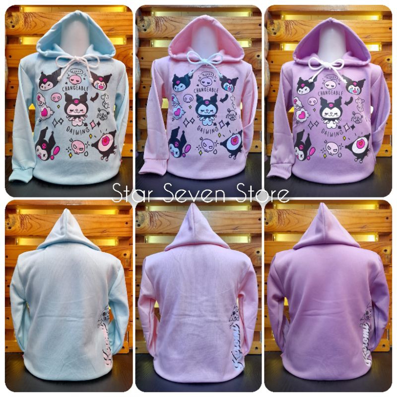 Sweater Anak Perempuan Kuromi/Kids Sweater/Sweater Anak Perempuan/Sweater Anak Perempuan Tebal/Sweat