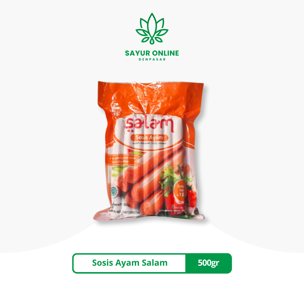 

Sosis Ayam Salam 500gr - Sayur Online Denpasar