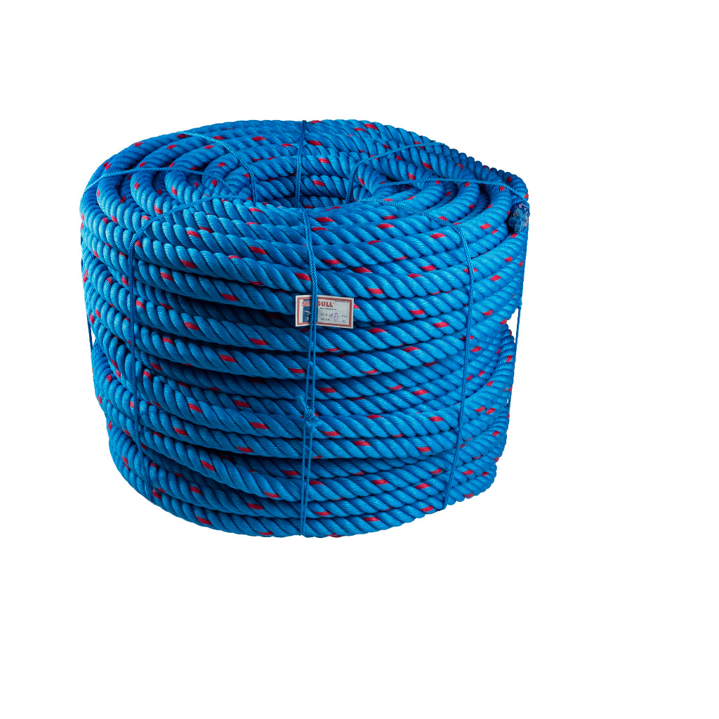 

Tali Plastik HDPE / Tali PE Polyethylene 40 mm +/- 220 Meter SEAGULL