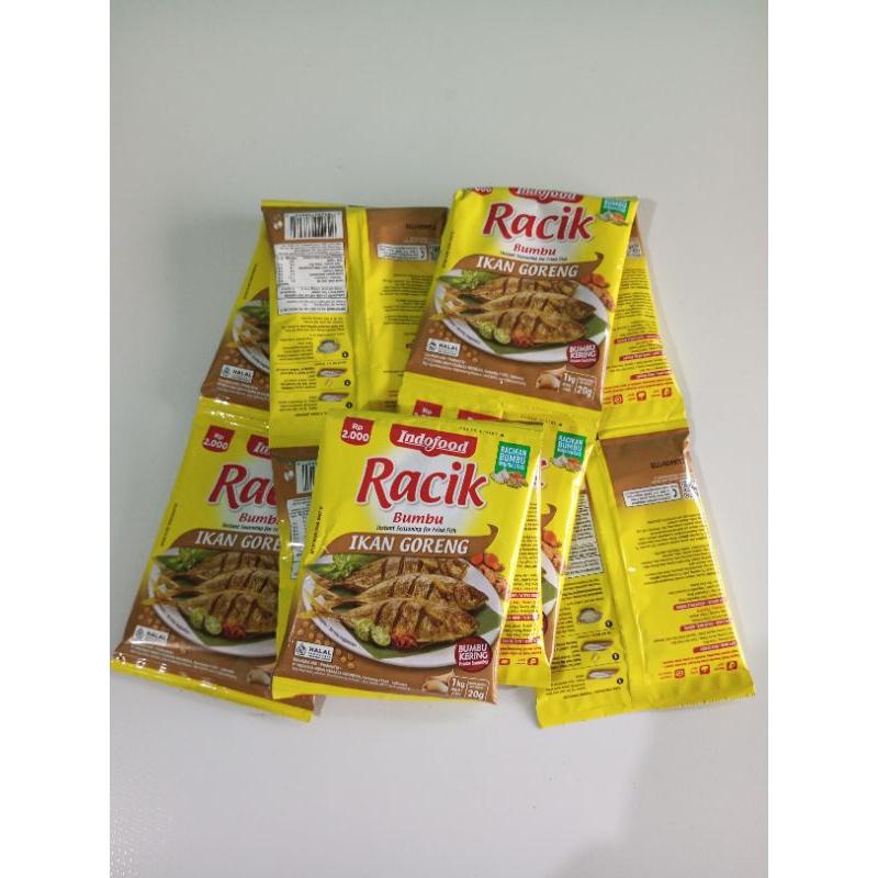 

Bumbu Racik Indofood Ikan Goreng 1Renceng