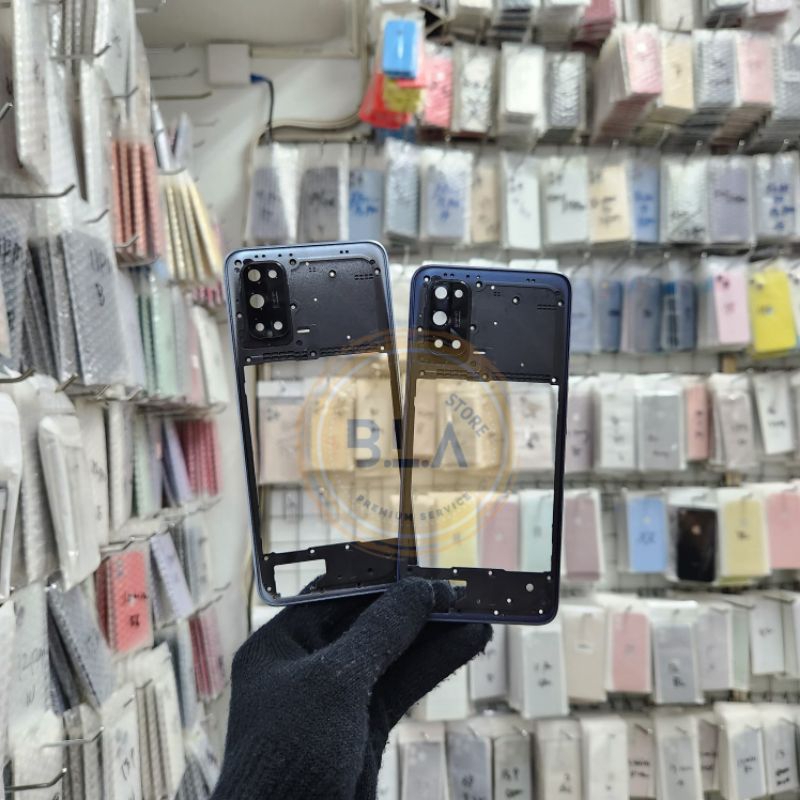 BEZEL TUTUP MESIN TULANG TENGAH BEZEL REALME 7 PRO RMX2170