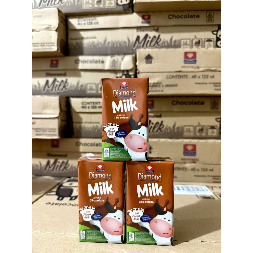 

Susu UHT Diamond Kemasan Kecil 125 ml