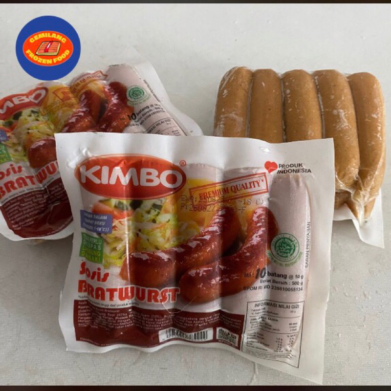

Kimbo Sosis Bratwurst Original