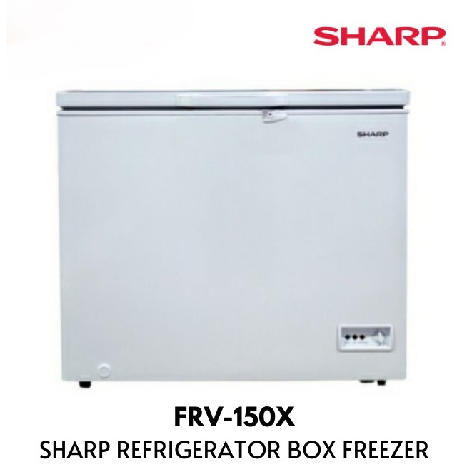 SHARP Chest Freezer Kapasitas 150 Liter Box Freezer FRV-150X Garansi Resmi