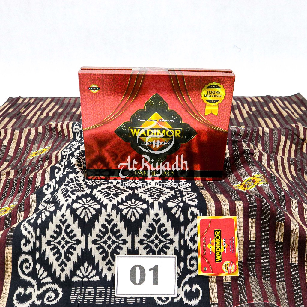 Sarung Wadimor Primer Panorama Songket Motif BHS