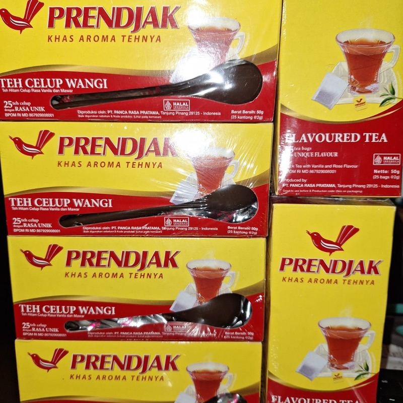 

Teh celup PRENDJAK vanilla mawar 25