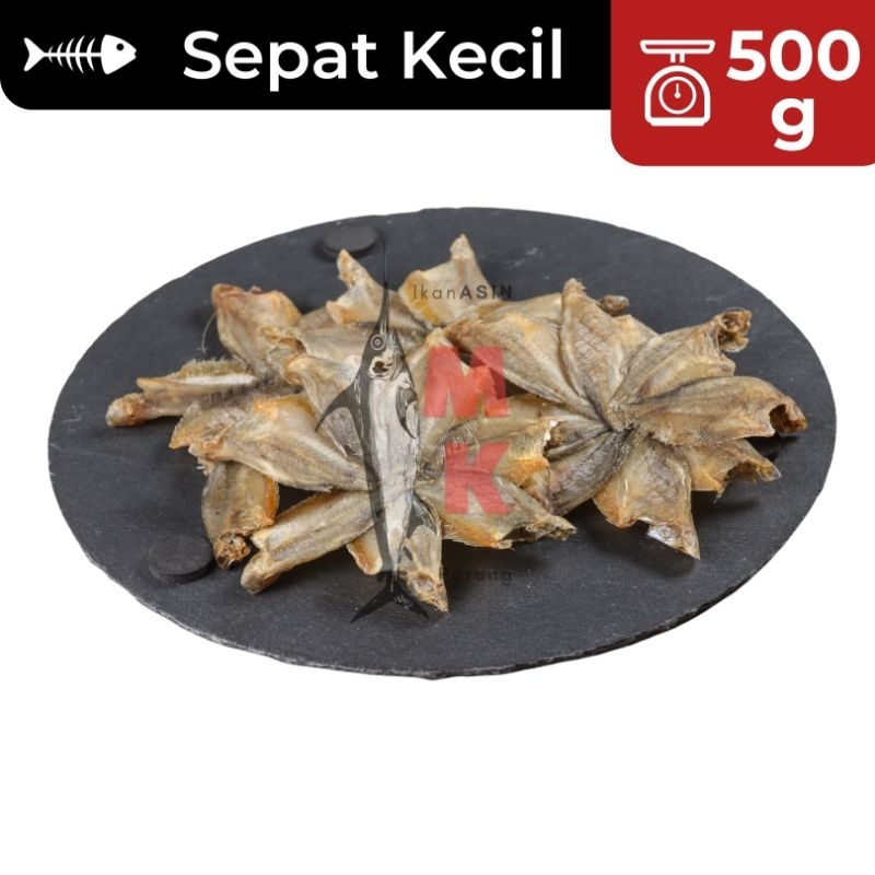 

500g Sepat Kecil SUPER / Spat kecil / Sepat Kecil-Kecil / Sepat Siem Kecil / Ikan Asin Murah / Ikan Asin Enak