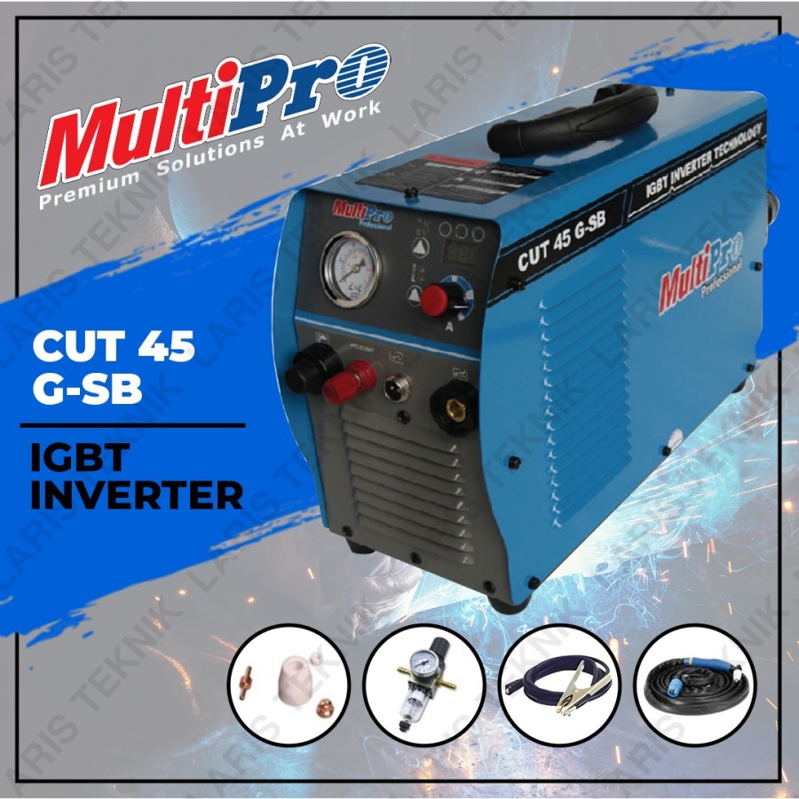 Mesin Potong Plat Besi/Cutting Plasma Merk Multipro CUT 45 G-SB