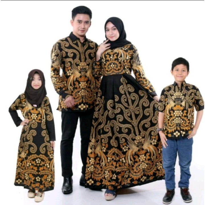 Batik Couple Premium - Batik Sarimbit Keluarga - Batik Couple Jumbo - Batik Wanita Kerja Kantoran