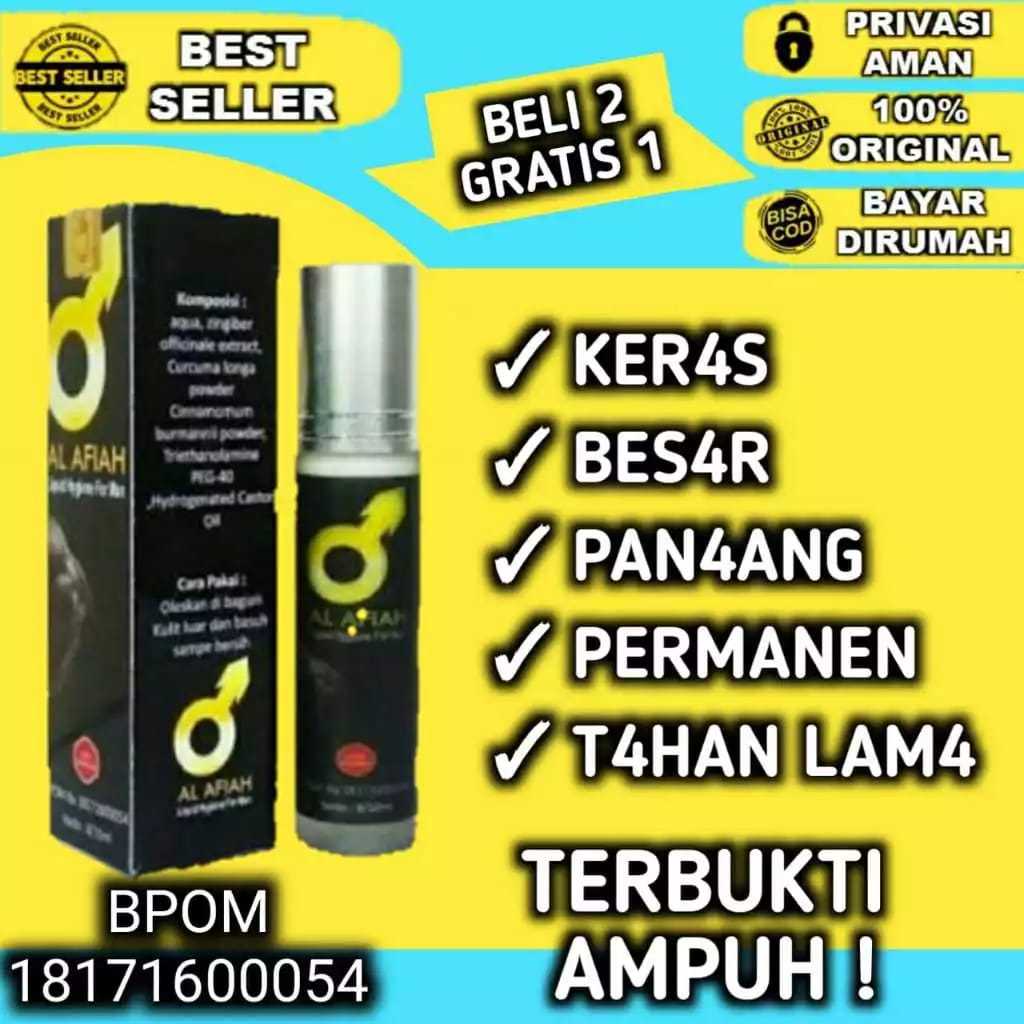 Obat Kuat Pria Dewasa Tahan Lama Pembesarpenis HJ ALFIAH Hajar Jahanam Alfiah BPOM Permanen alami he