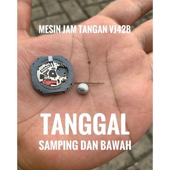 ART C93B Mesin jam tangan Original VJ42 tanggal samping dan bawah
