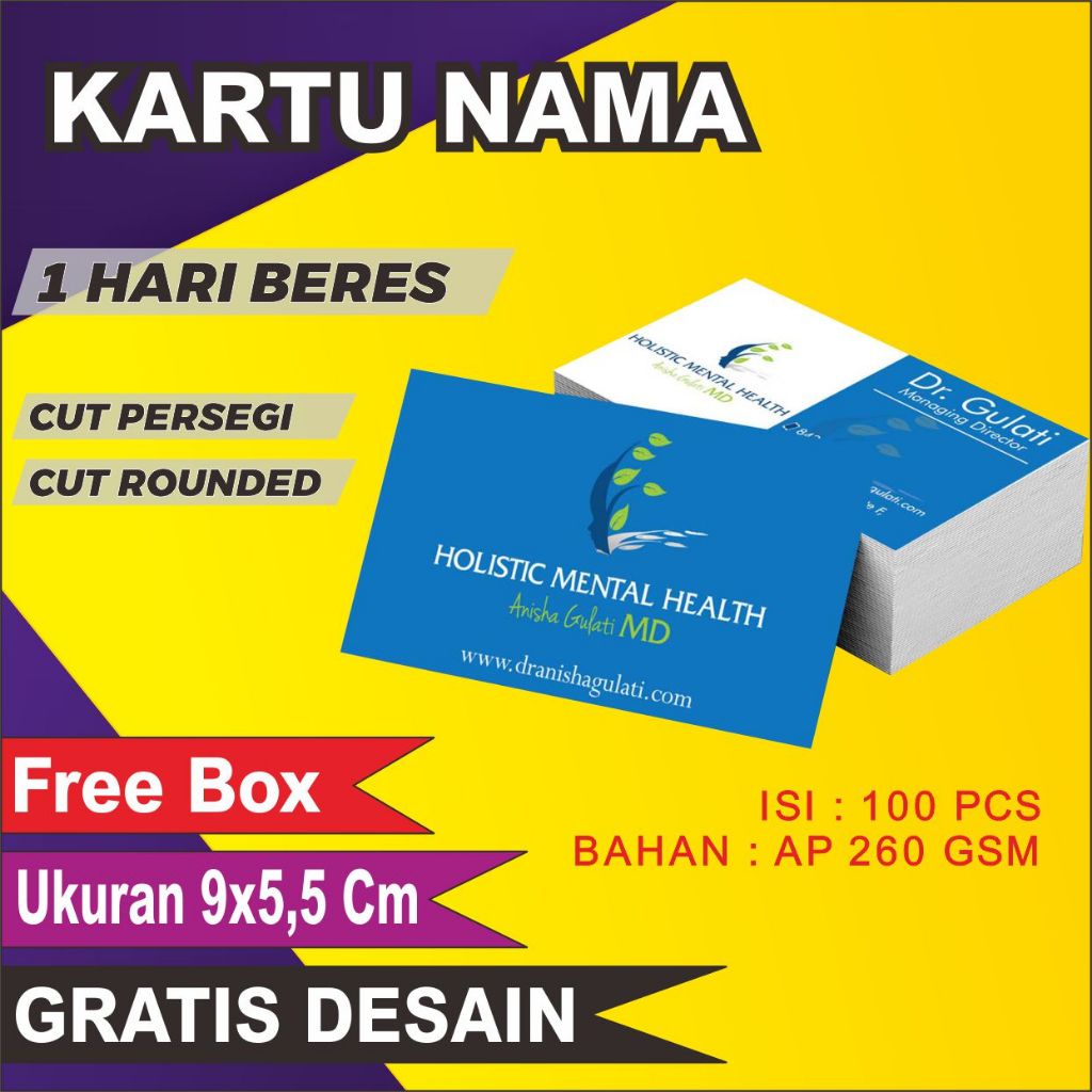 

kartu nama bahan art paper 260 | Cetak Kartu Nama | Kartu Nama Custom Premium | Print Kartu Nama | Name Card Print | Cetak Kartu nama FREE Box Kartu Nama