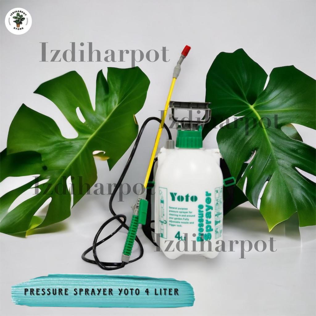 Sprayer Alat Semprot Bertekanan Yoto 4 Liter Semprotan Tanaman - SPRAYER YOTO 4 LITER
