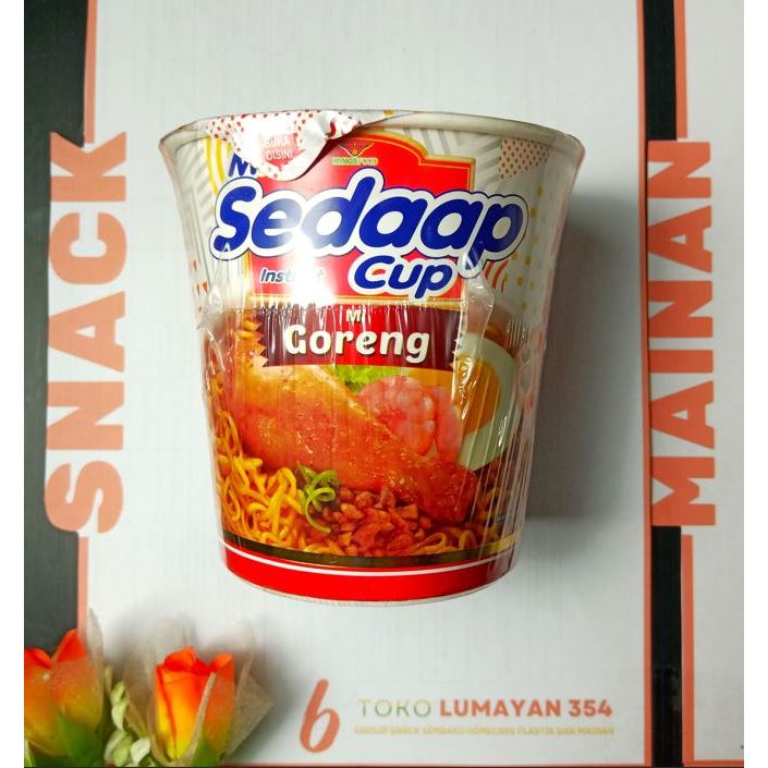 

Sedaap Mie instan cup goreng 81 gram