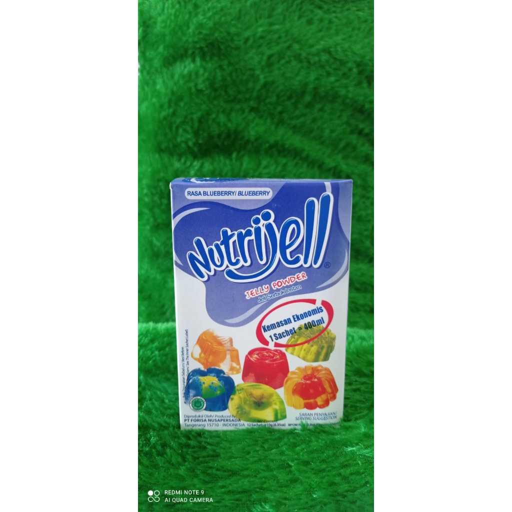 

Nutrijell jelly instant box