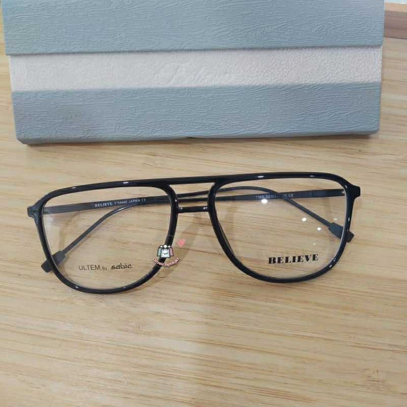 Frame Kacamata Original BELIEVE EYEWEAR-7305