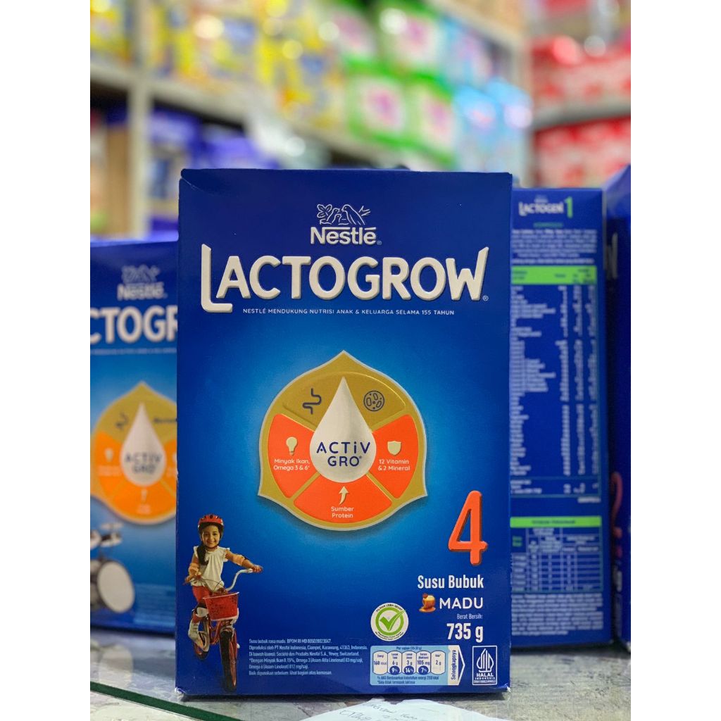 

Lactogrow 4 Madu 735gr