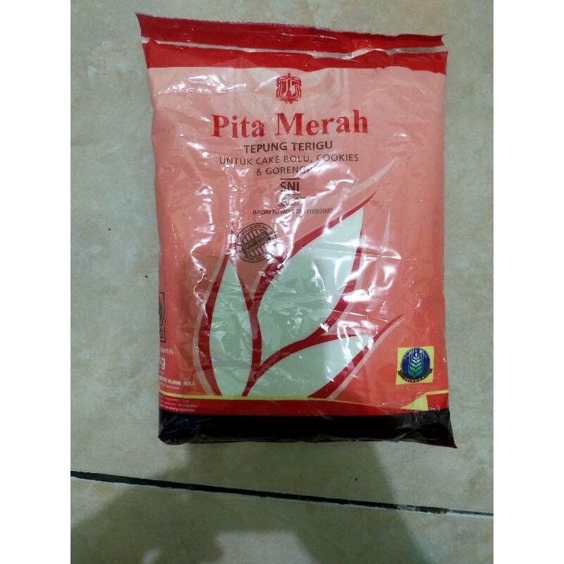 

tepung terigu PITA MERAH dari SRIBOGA 1 kg