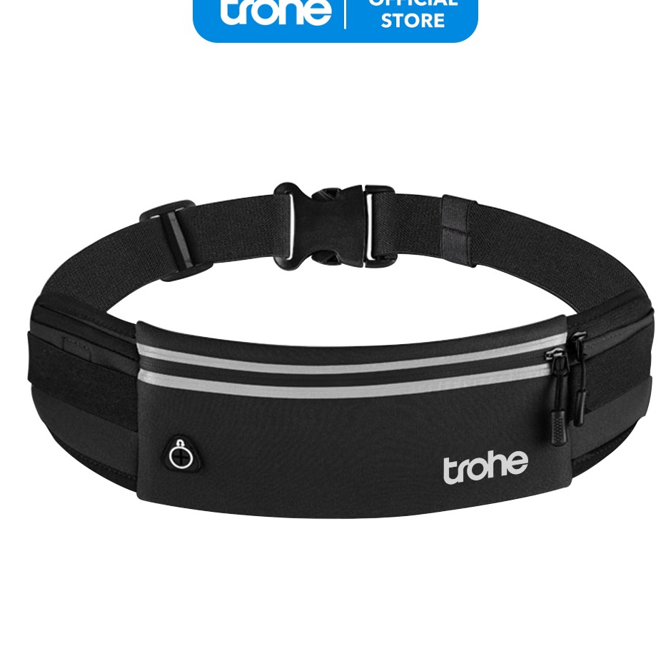 Diskon  Trohe Running Belt Waterproof Tas Pinggang Olahraga  Go Belt Tas Olahraga Fitness Running Sp