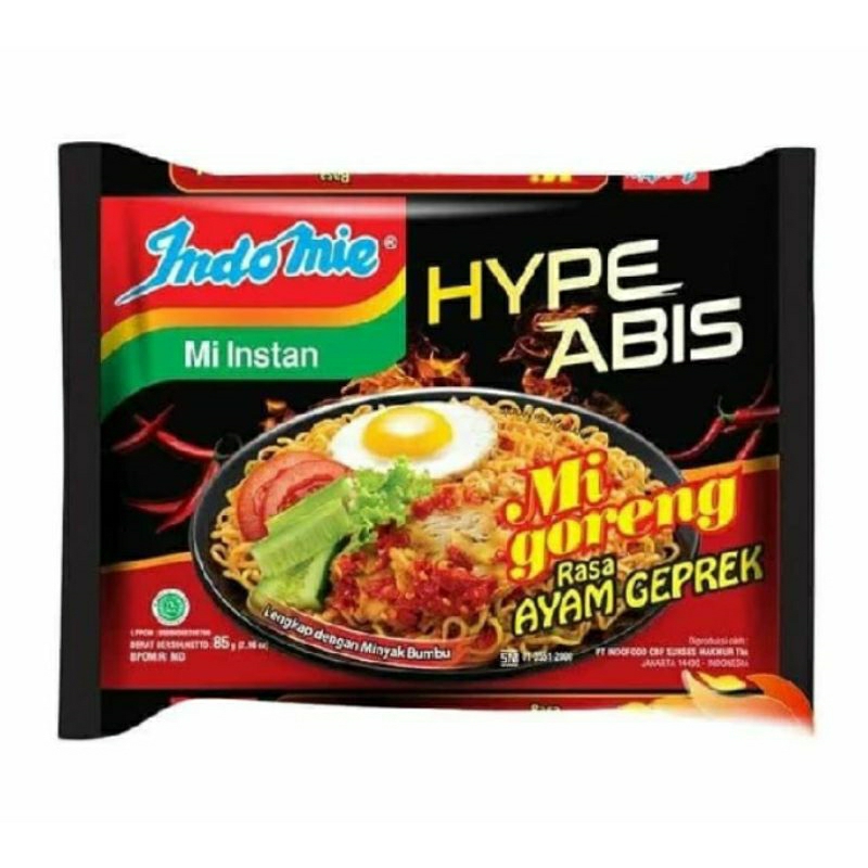 

Indomie mi goreng rasa ayam geprek 85g