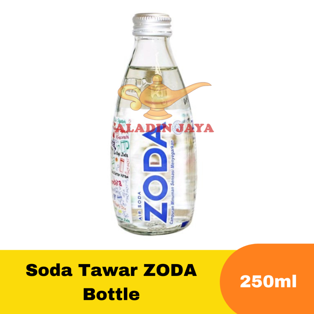 

Soda Tawar ZODA Bottle 250ml