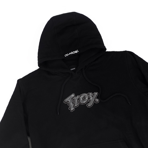 Troy Company Hoodie Hitam KH 250