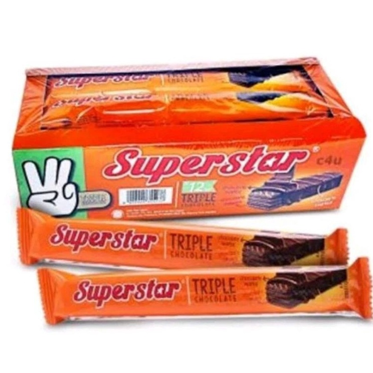 

Hemat Banget Superstar Triple Cokelat 1 box isi 12 1 pcs