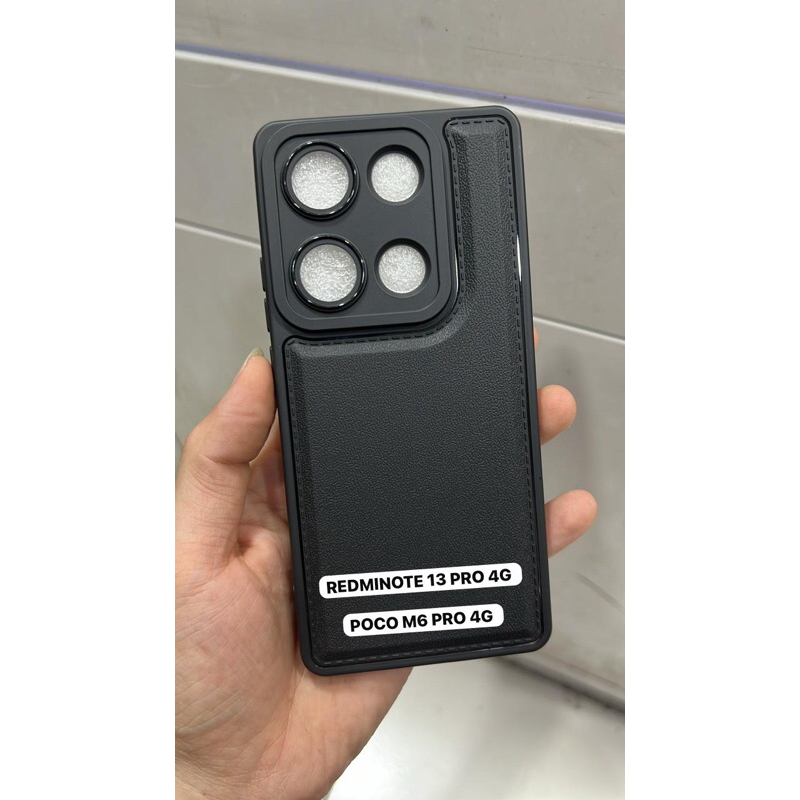 SOFCASE LEATHER REDMINOTE 13 PRO 4G / POCO M6 PRO