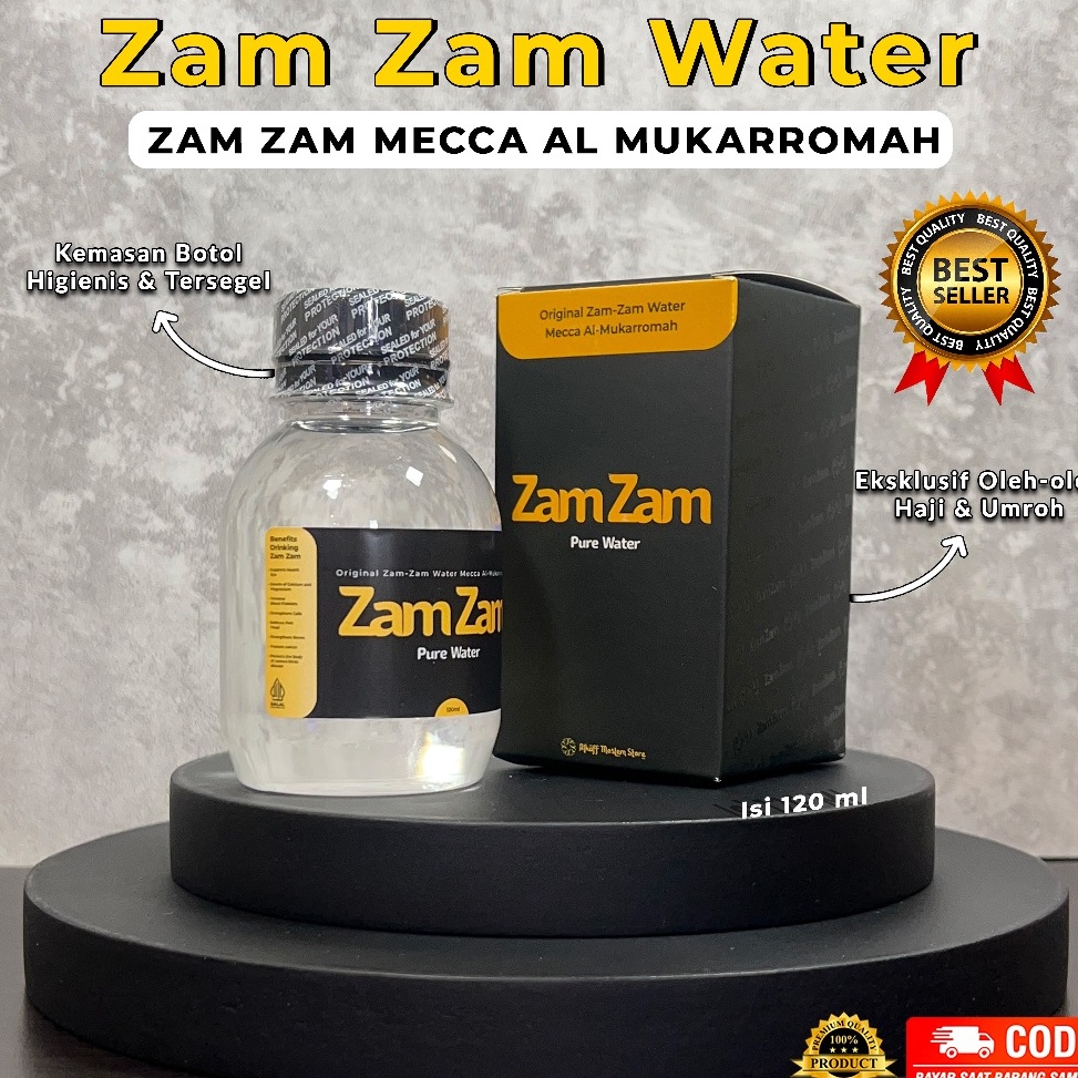 

Promo besar ALKAFF ZAM ZAM AIR ZAM ZAM ASLI ARAB SAUDI 12 ml