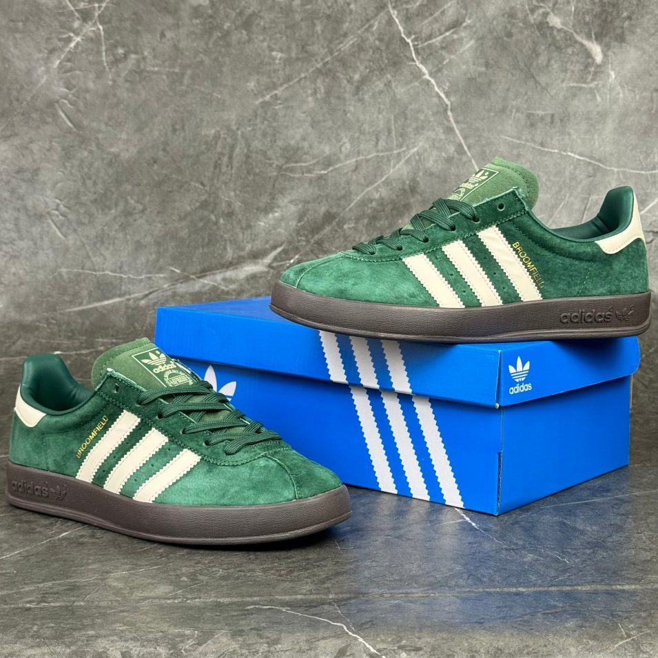 ADIDAS BROOMFIELD GREEN WHITE GUM PREMIUM MIRROR BNIB VIETNAM IMPORT