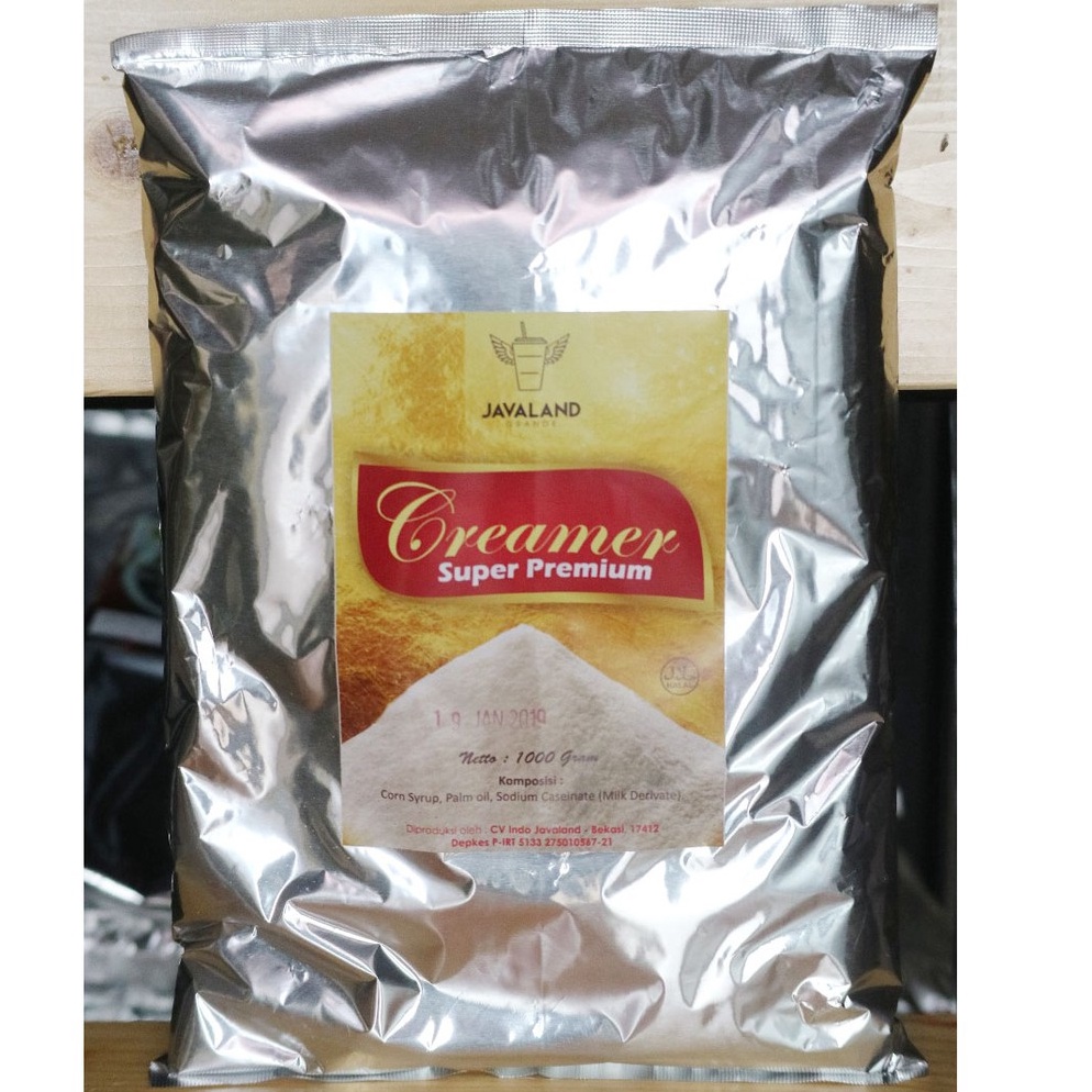 

Langsung pesan Javaland Bubuk Creamer Krimer 1Kg Super Premium Non Dairy Creamy Caf