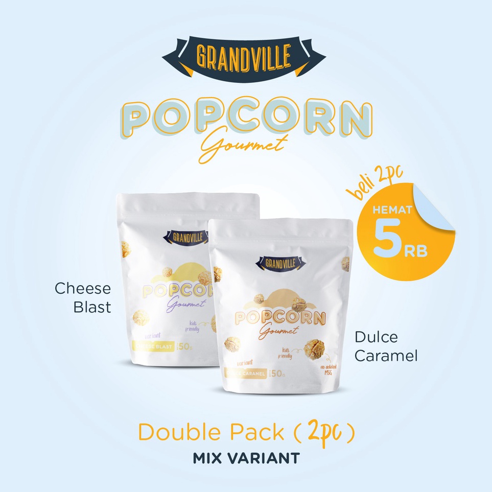 

Harga Kompetitif Grandville Popcorn Gourmet Double Pack New Variant