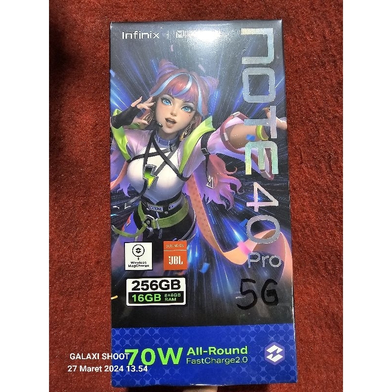INFINIX NOT 40 PRO 5G DAN 4G 8+8/256 GAMER SPEK MANTAP