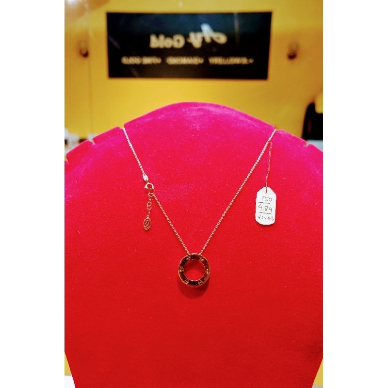 Kalung Emas Dewasa Set Liontin