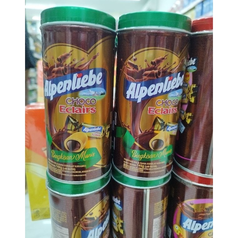 

Flash Sale Alpenlieble Eclairs Tin isi 4pcs