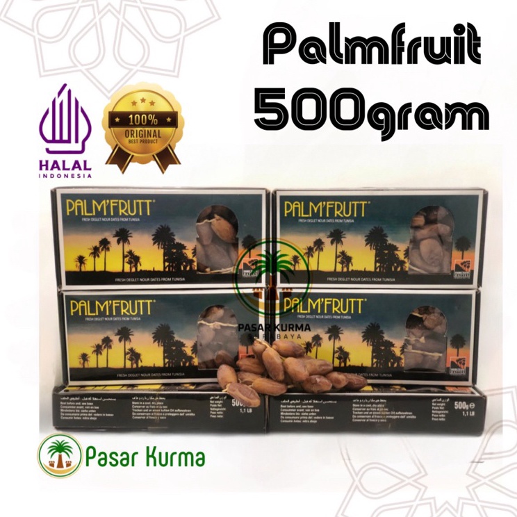 

Super Laris Kurma PalmFruit 5gr Original Palm Fruit Tunisia Tangkai