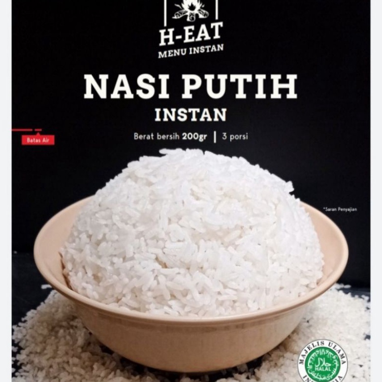 

Promo Menarik HEAT Makanan Instan HEAT Makanan Gunung Nasi Putih