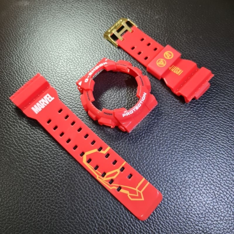 BNB BEZEL STRAP G-SHOCK GA-100 GA-110 GA-120 GD-120 IRON MAN