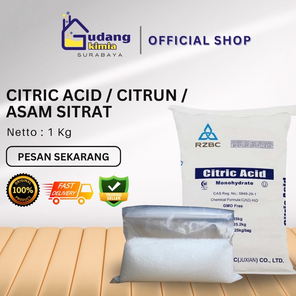 

New Mart Citric Acid Asam Sitrat Sitrun Makanan 1 KG