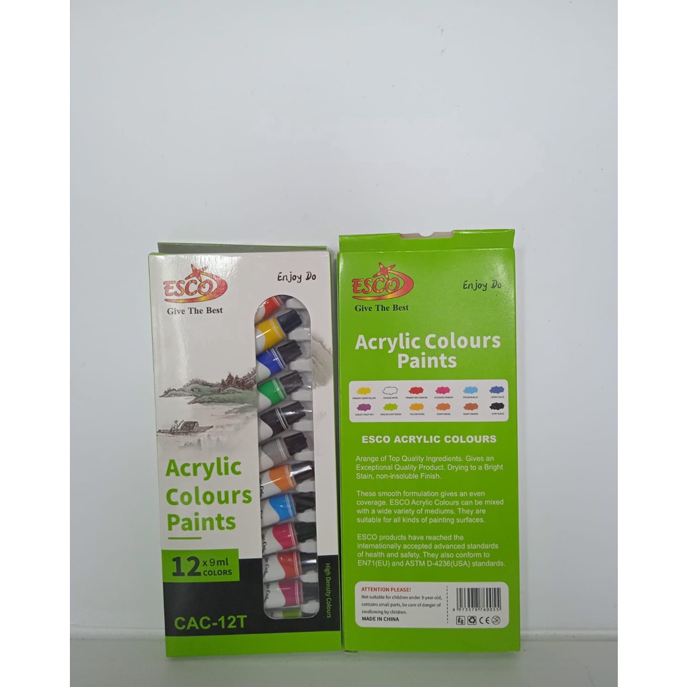 

Model Terlaris ACRYLIC COLOUR VTRO CAT AKRILIK CAT AIR 12 WARNA 6ML