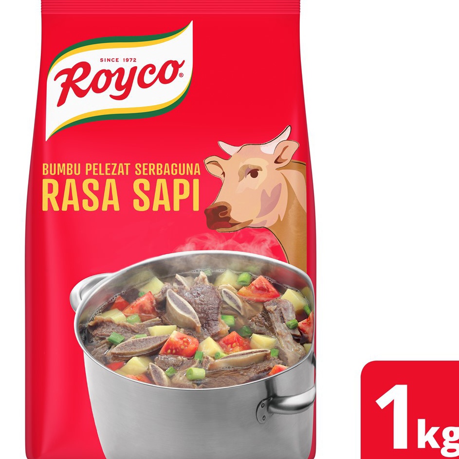 

Top Design Royco Bumbu Penyedap Rasa Sapi Pouch 1kg