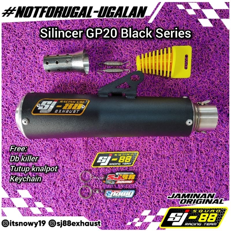 Silincer SJ88 GP20 Black Series (Bonus DB Killer)