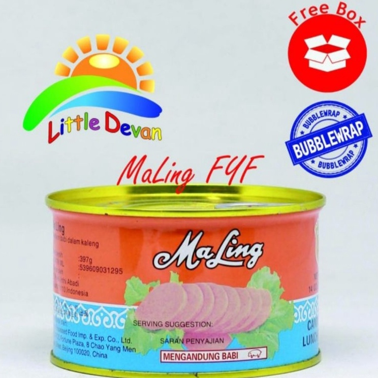 

Hemat Banget Maling FYF Ham Daging babi luncheon pork non halal 397gr