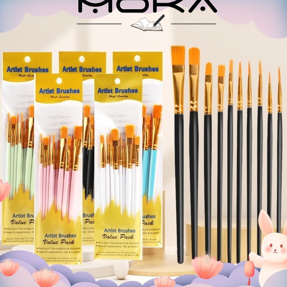 

Buruan Serbu MOKA PAINT BRUSH 1SET ISI 1 KUAS LUKIS ISI 1PCS 1SET KUAS LUKIS BERBEDA BENTUK MKS5