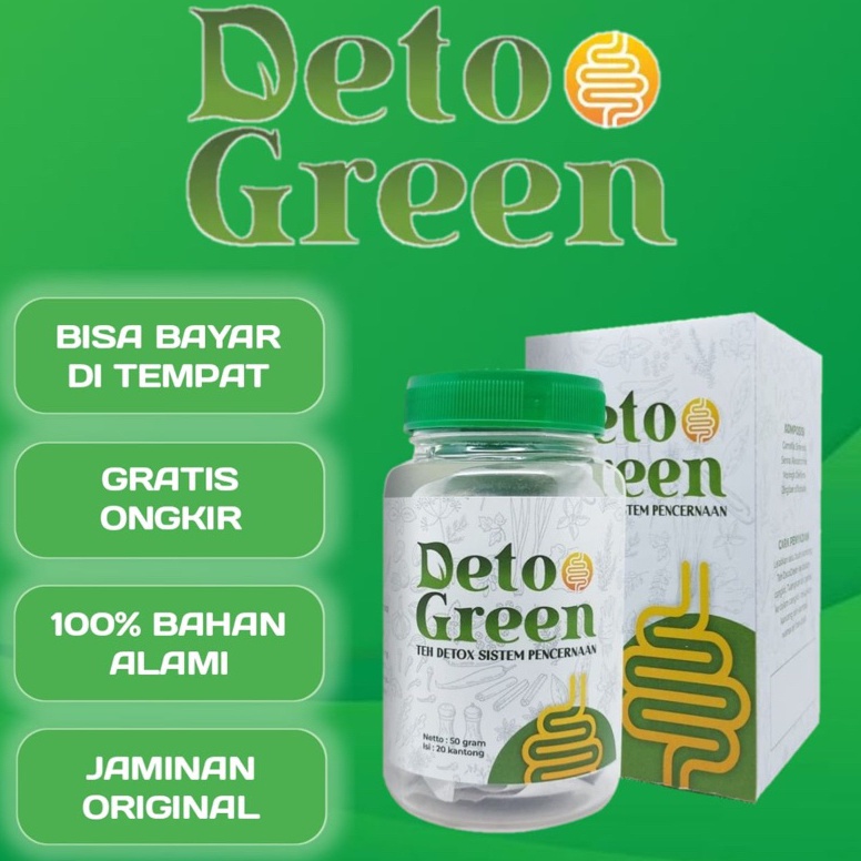 

Berkualitas Teh DetoGreen Sistem Pencernaan Diet Sehat Menurunkan Berat badan Teh celup