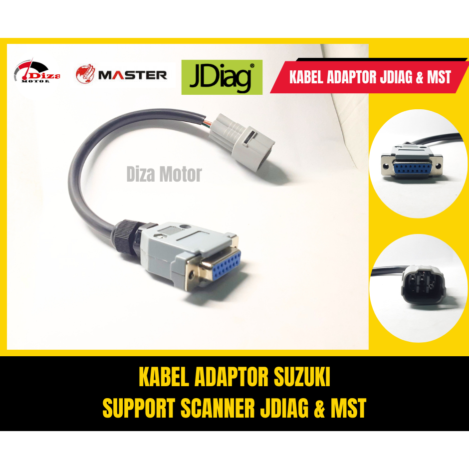 Termurah Adaptor Scanner SUZUKI Support JDIAG, MST, FXTUL