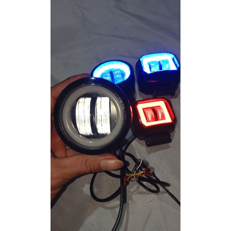 lampu tembak daymaker 2 mata LED