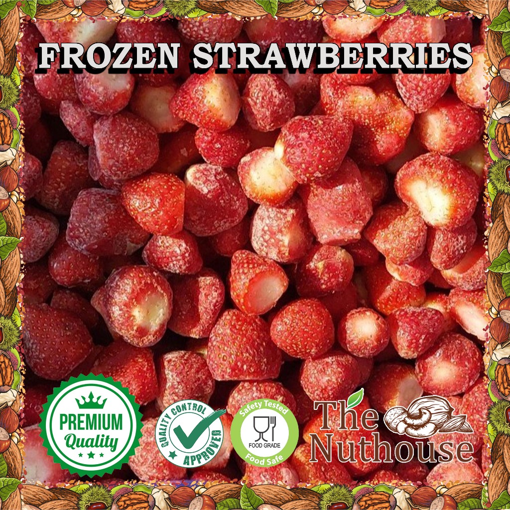 

1kg Strawberries Frozen [Local Quality] / Buah Strawberi Beku [Grade Lokal]