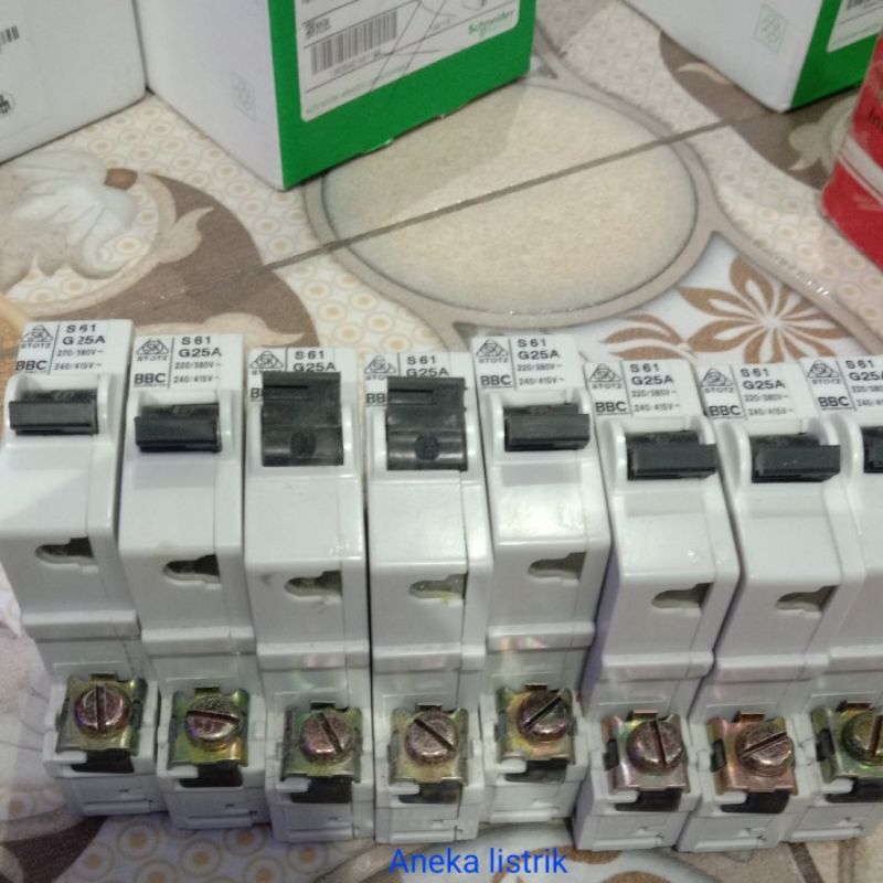 MCB BBC 25 amper original